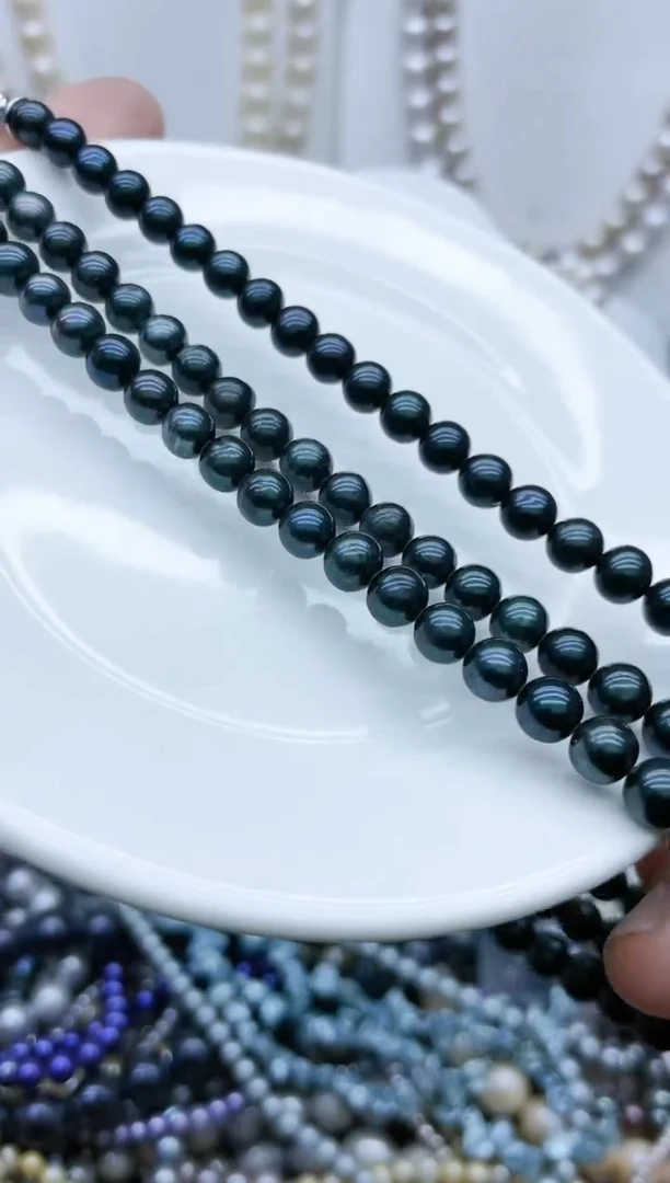 【闪购商品】淡水珍珠颈饰钛钢1