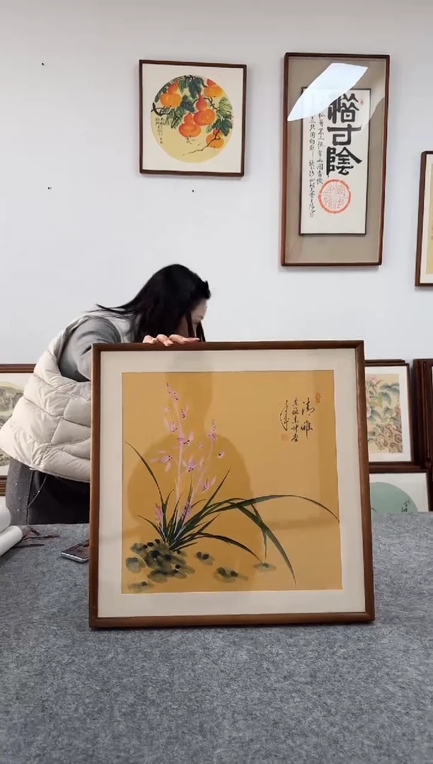 书法金世坤9-53*53绘画手绘同款