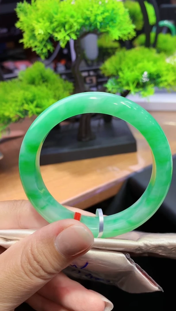 未镶嵌手镯翡翠k99天然A货缅甸翡翠57.3