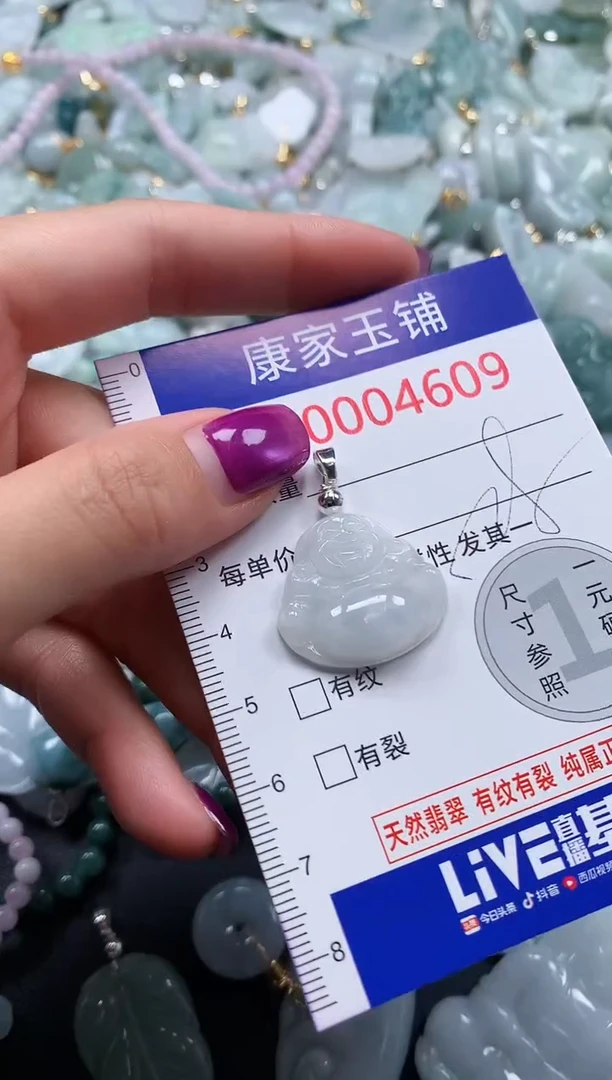 颈饰未镶嵌翡翠4609