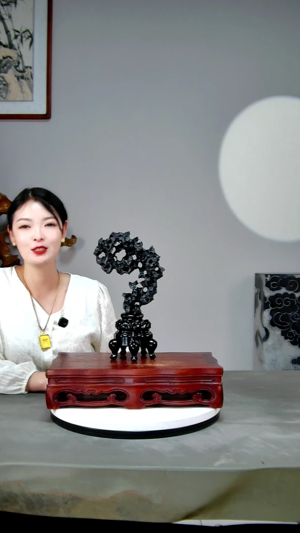 石材吉*太湖石摆件奇石