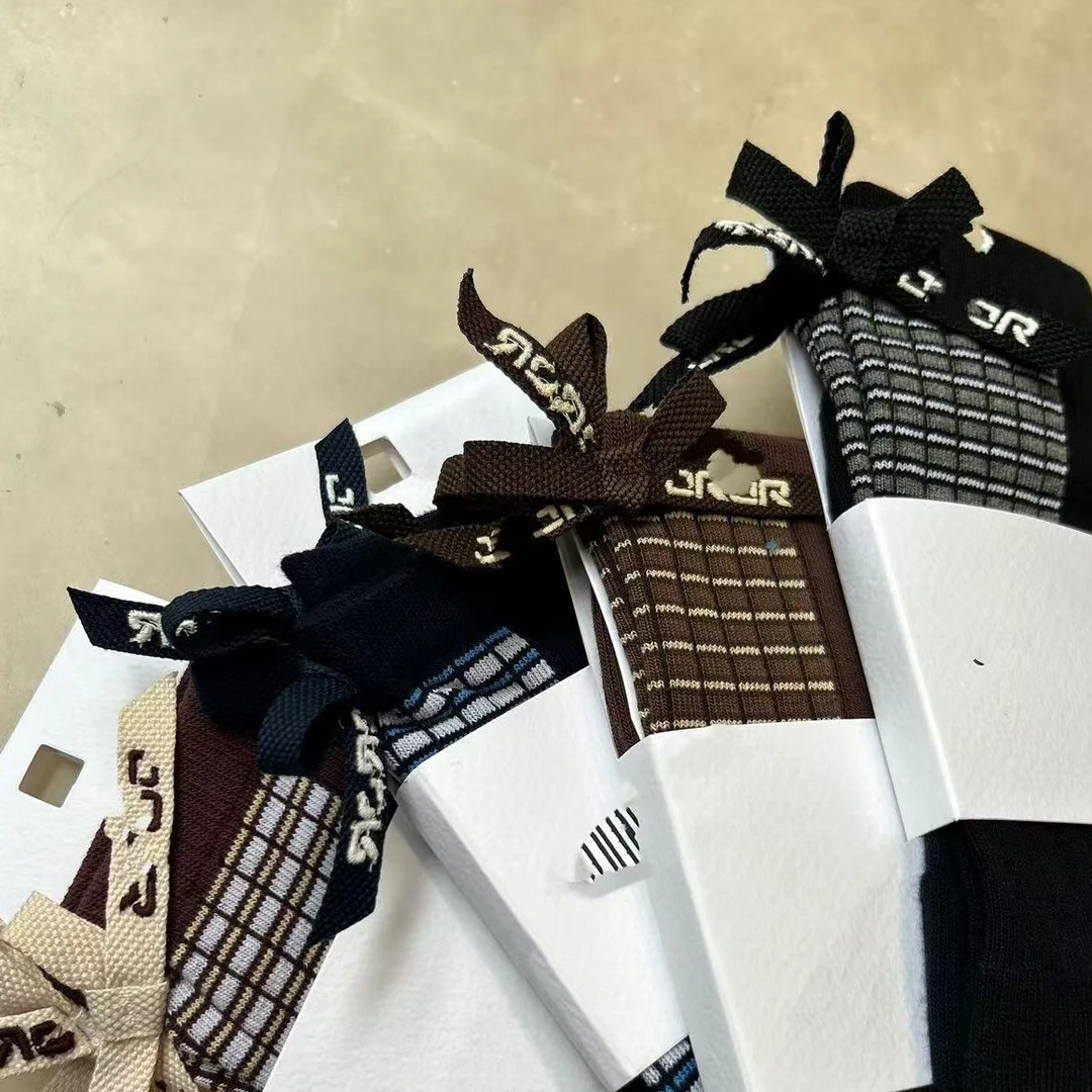 JR 设计师品牌 25秋冬 休闲时尚百搭   中筒袜