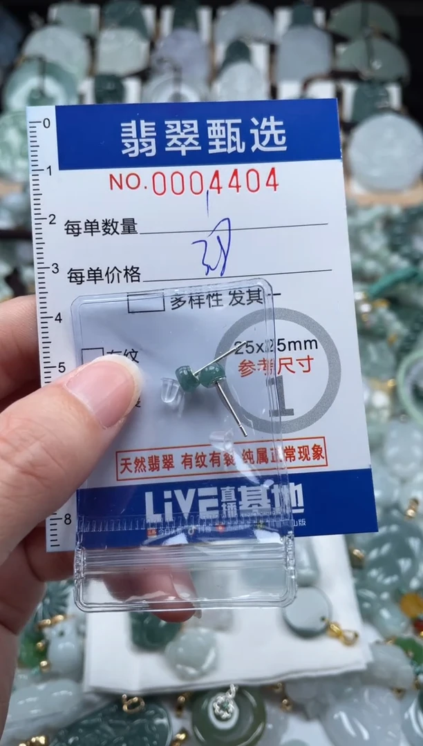 翡翠未镶嵌颈饰00..4404