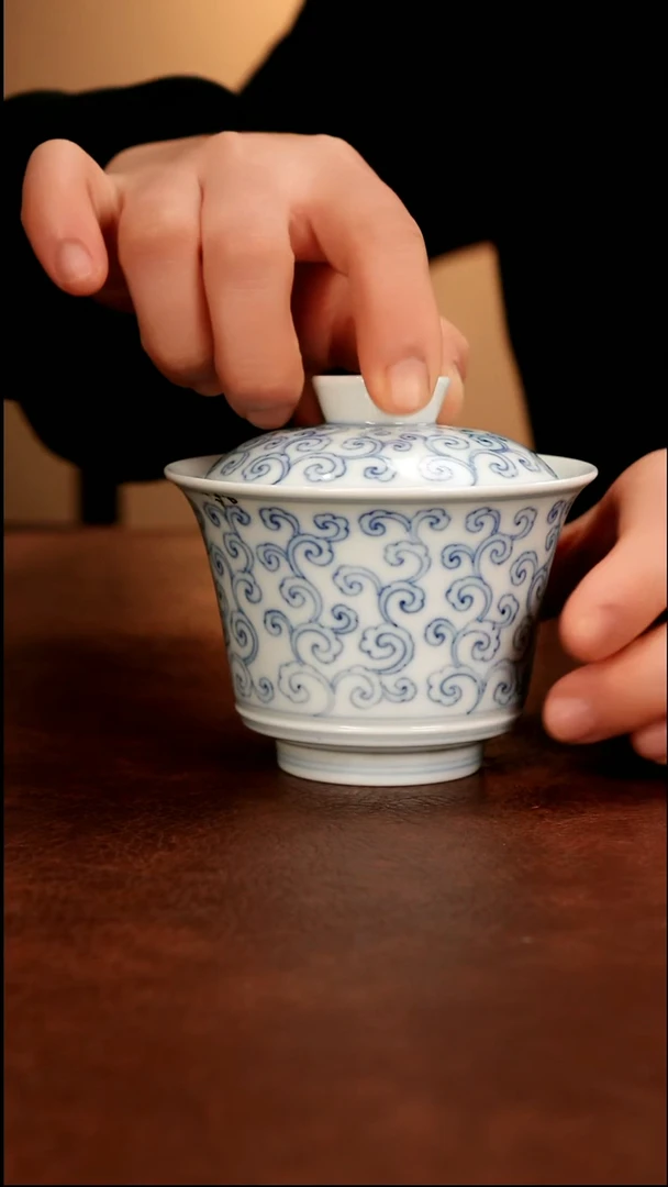 我***大景德镇手工手绘茶具~