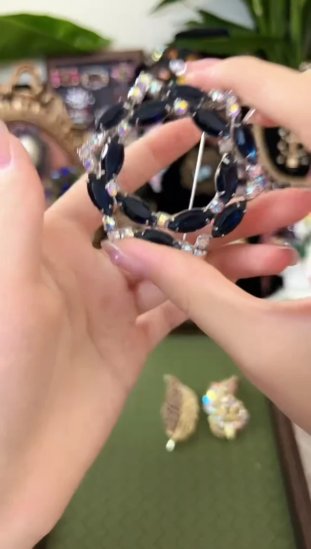 铁合金合成碳硅石980julinan胸针