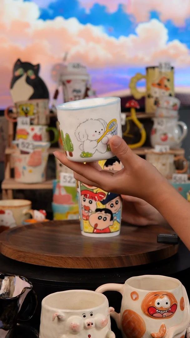 陶瓷双饮款景德镇手工陶瓷