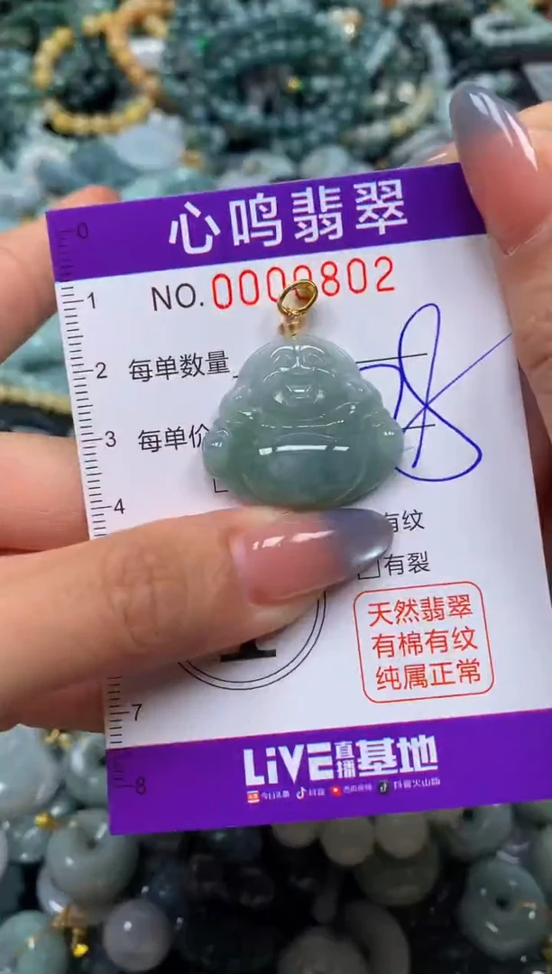 颈饰未镶嵌翡翠闪购00802