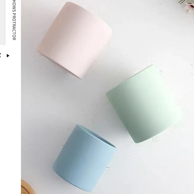 慢悠花房 莫兰迪色系精品花盆 办公室阳台园艺盆栽花盆