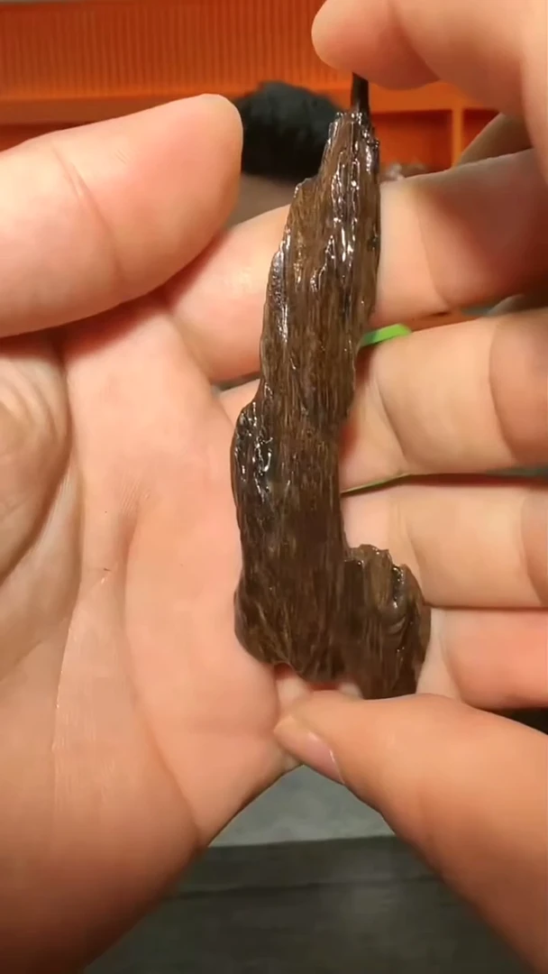 沉香手把件157号原材树心油多样性发一