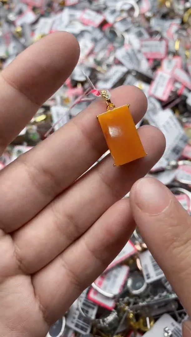 【闪购商品】翡翠戒指银S925镶嵌77777---3