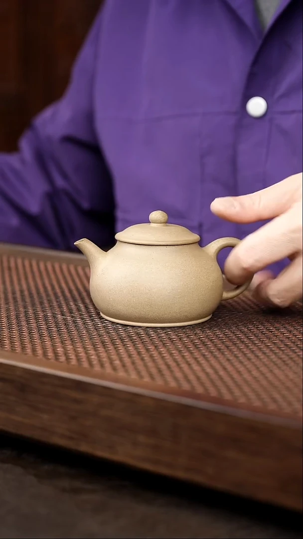 茶壶紫砂青段 玉笠