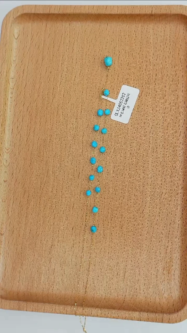 未镶嵌绿松石项链发货一件