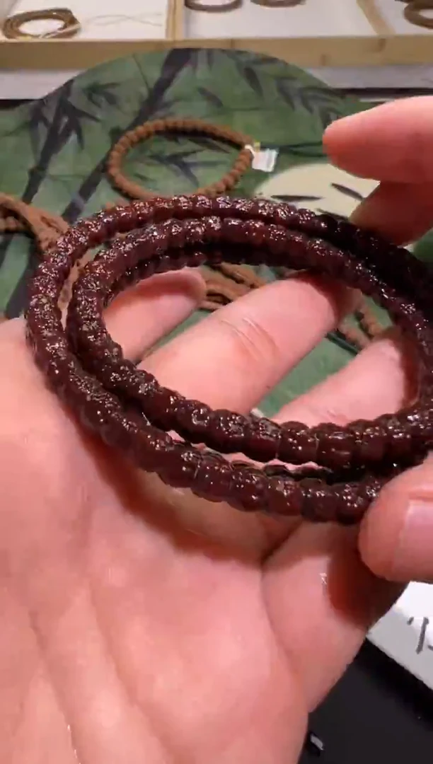 手串金刚菩提龙切佛手长串礼盒发货