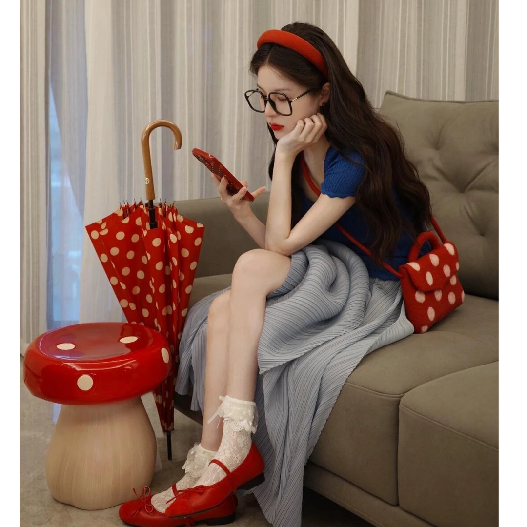 独特漂亮掐腰连衣裙子女2025年新款夏季日穿搭绝美俏皮小裙子套装