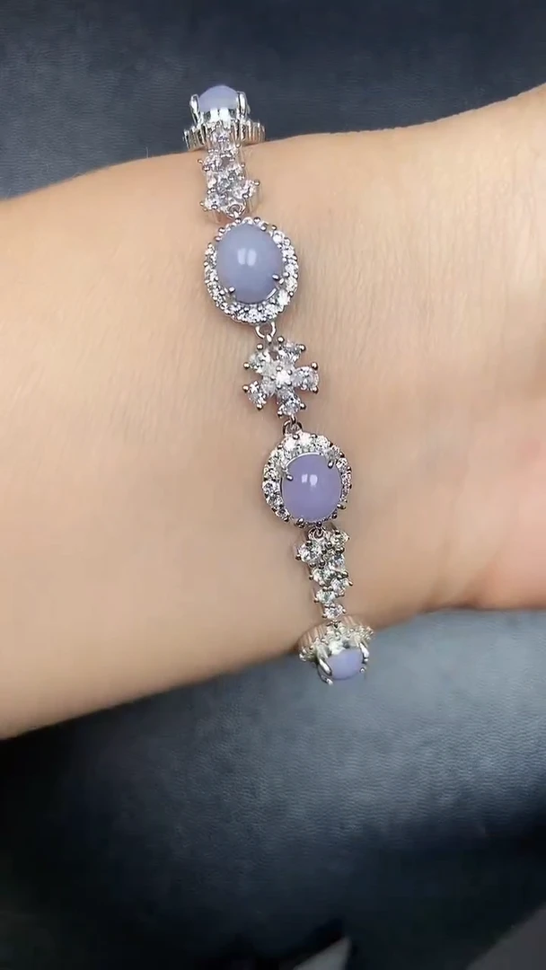 银S925镶嵌戒指翡翠2300