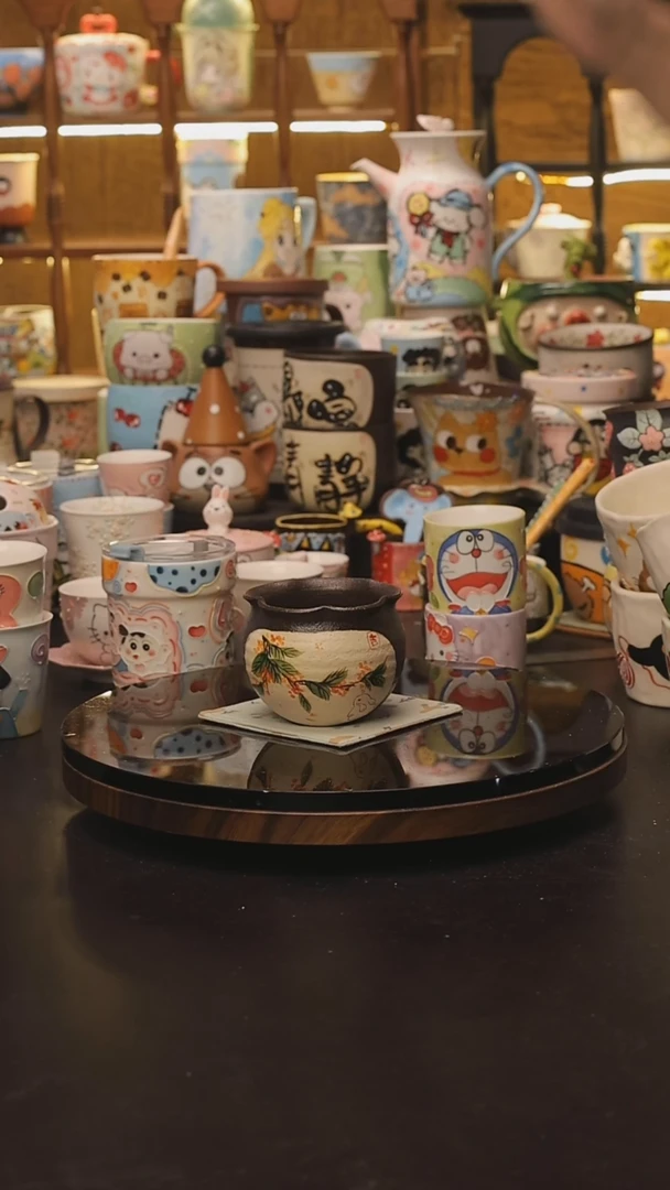 景德镇釉下彩绘设计师款式陶瓷