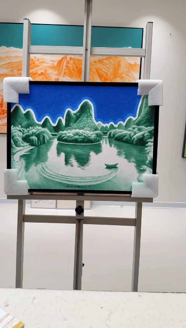 油画冯丽鹏油画厚作