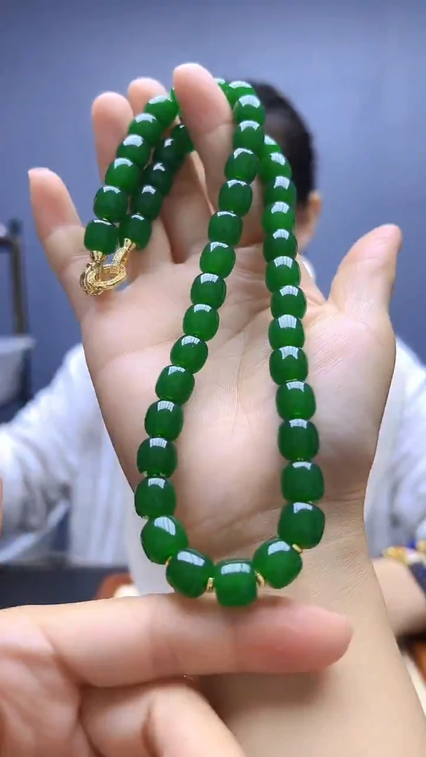 高货diy颈饰桶珠项链