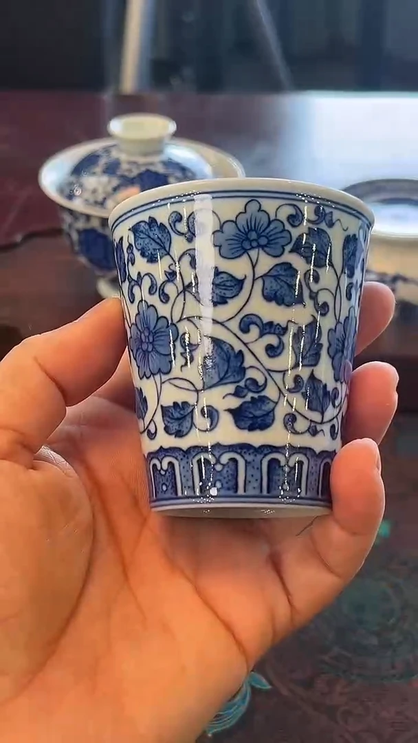 小*剑镹曰手工手绘柴窑茶具