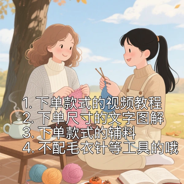 1号系列教程与辅料 中性款式 男女宝宝开衫款 送辅料 教程