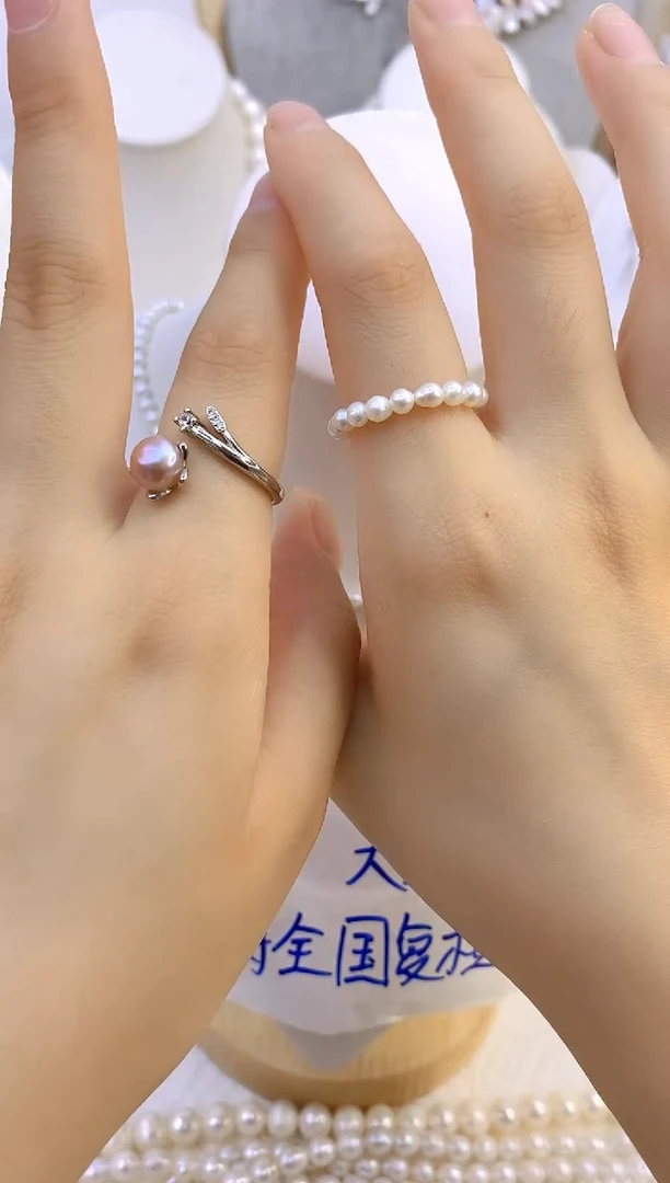 颈饰钛钢淡水珍珠6001
