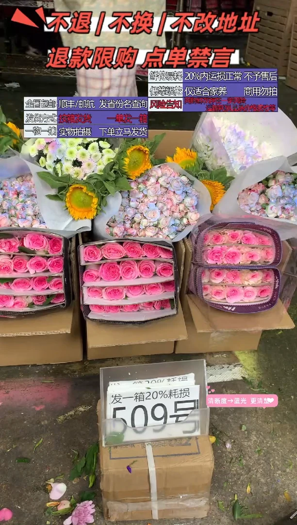 509号♥含20%耗损发一箱