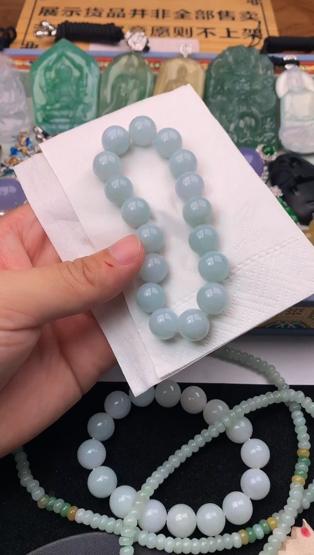 定制翡翠未镶嵌克**明毛货不退不换