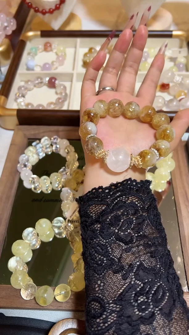 未镶嵌手串水晶天然水晶 多样性发货发其一 颜色微差（默认微瑕）