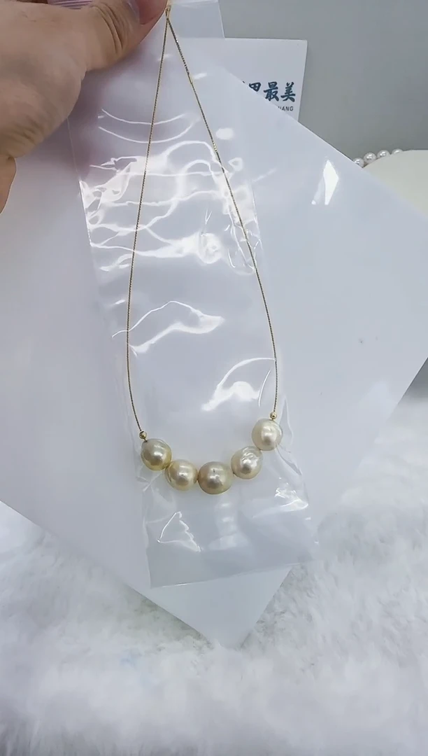 未镶嵌海水珍珠DA海水珍珠项链   z244