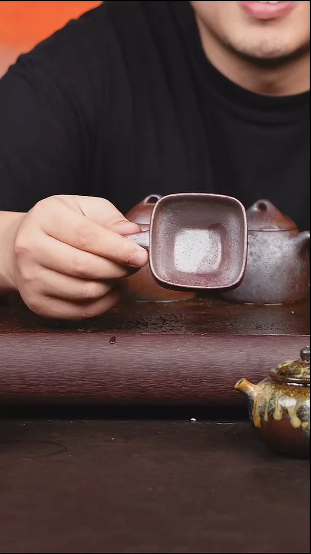 茶壶紫砂柴烧 杯