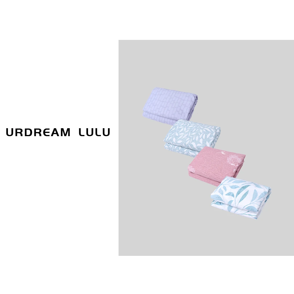 [妙艺家] 40支全棉印花床笠透气四季通用床上用品-P890