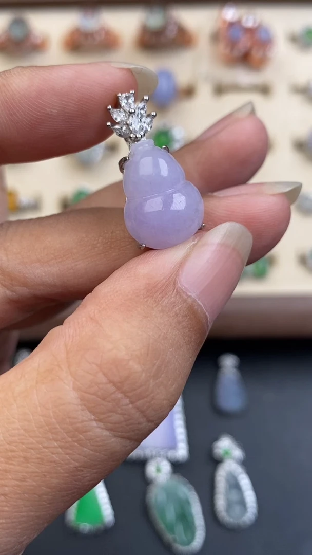 银S925镶嵌定制翡翠4564476758