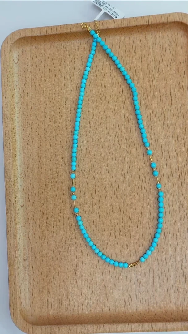 未镶嵌绿松石项链发货一件