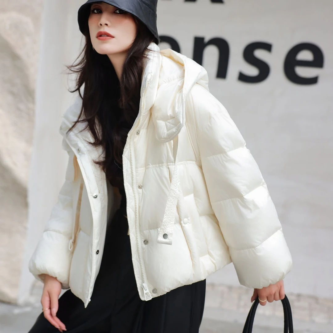 2024冬季新款时尚气质百搭休闲简约风90鹅绒服88268