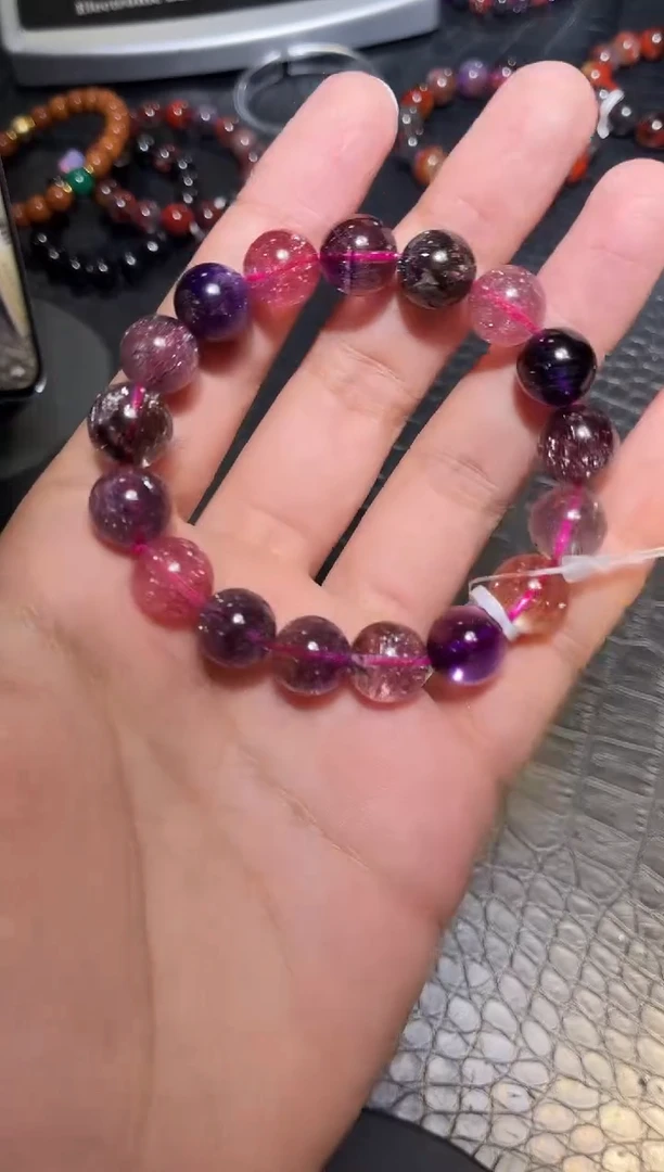 未镶嵌手链水晶包*超七单圈A11（多样性发其一）