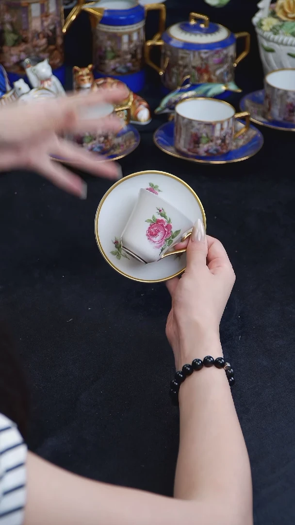 骨瓷婷婷中古瓷器如图所示47