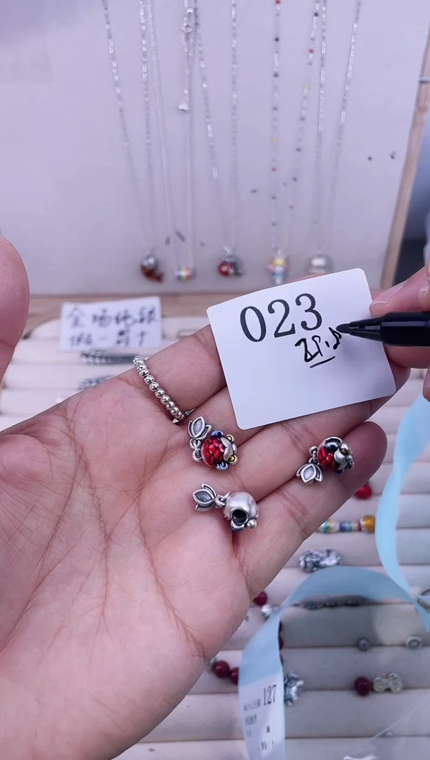 无足银独***e纯银配件023