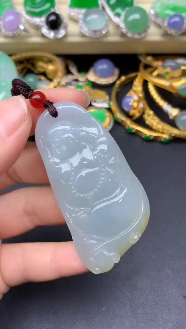 颈饰未镶嵌翡翠243-雪姐翡翠天天见
