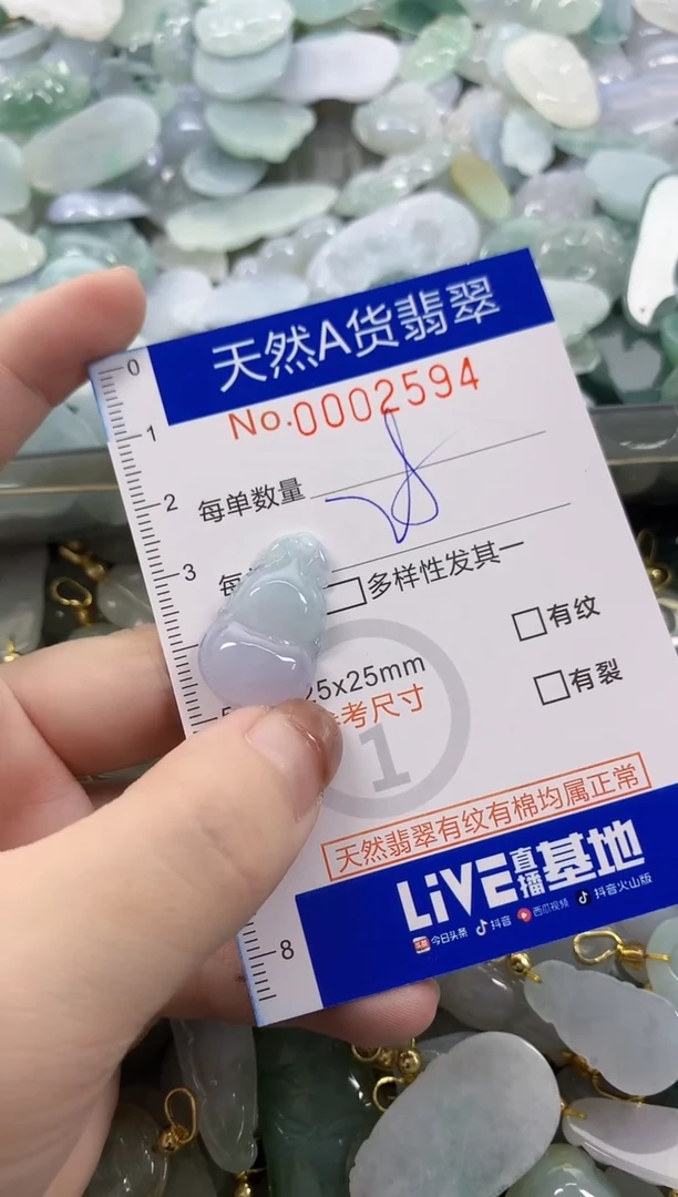 颈饰未镶嵌翡翠筱*天然A货翡翠