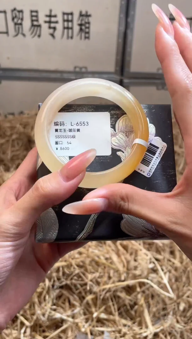 未镶嵌手镯石英质玉L6553