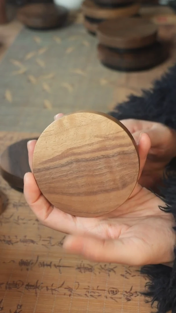 北美黑胡桃木转盘362