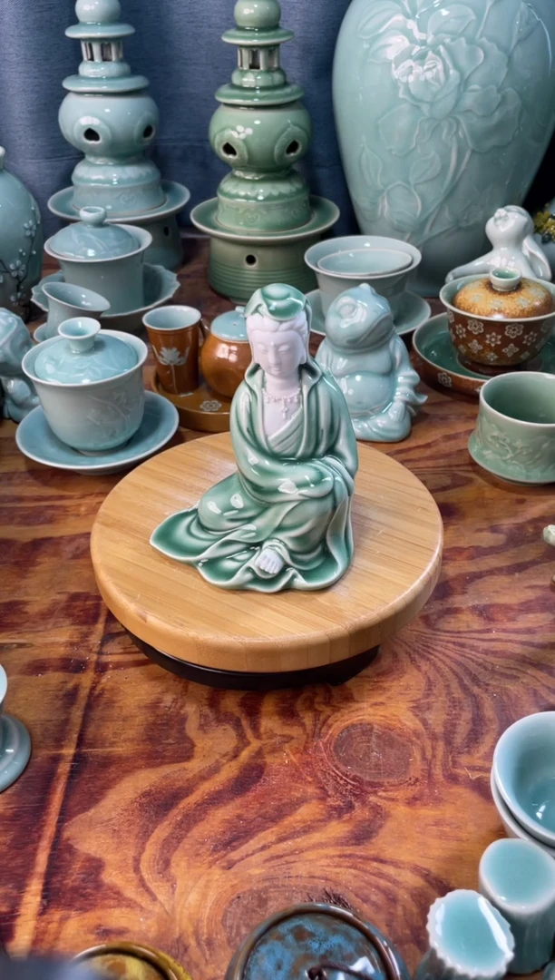 微瑕特价青瓷 慧语瓷坊