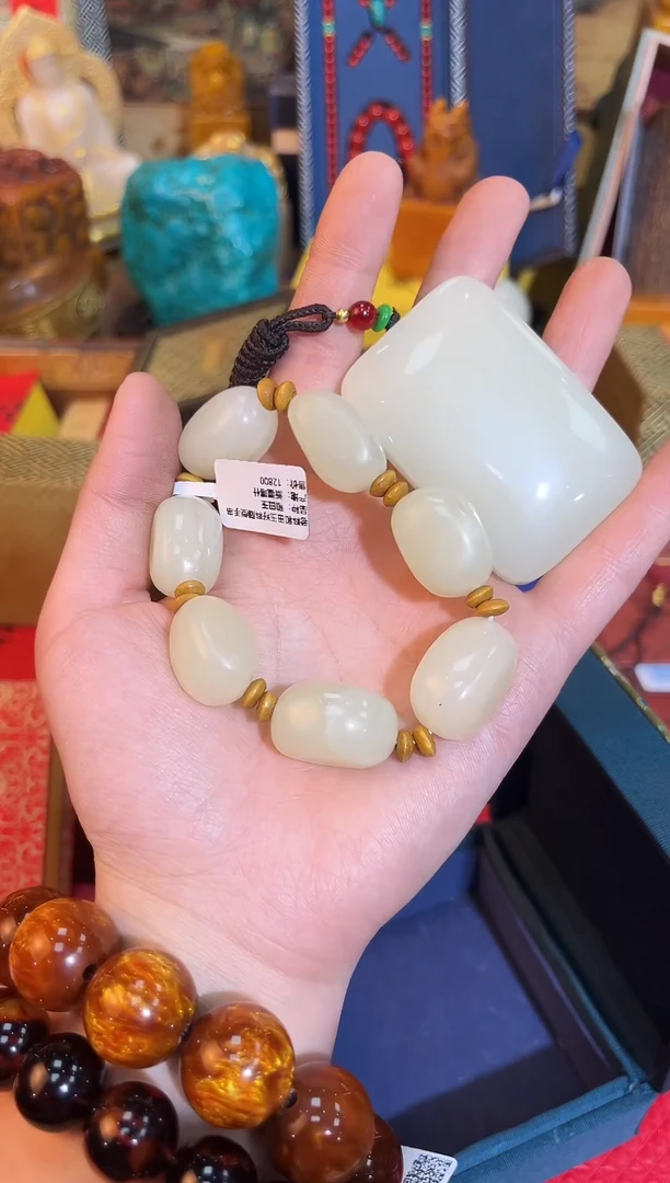 【闪购商品】和田玉手链未镶嵌64哦哦哦哦哦哦哦哦哦