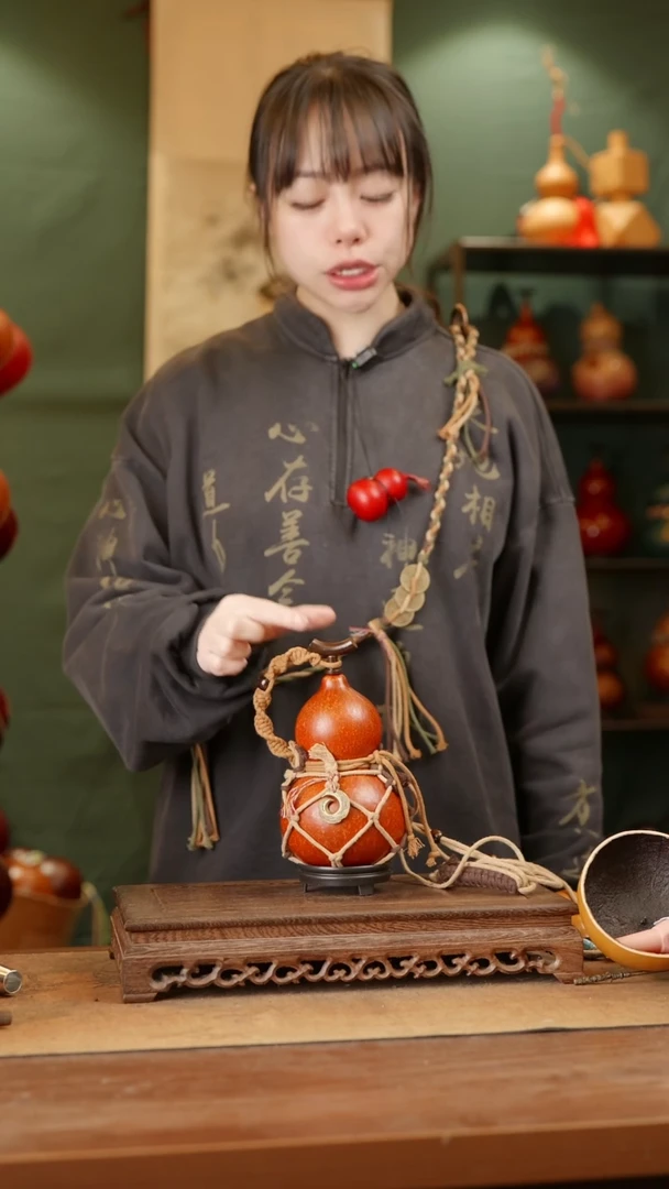 63号精品天然大漆酒葫芦一物一拍~