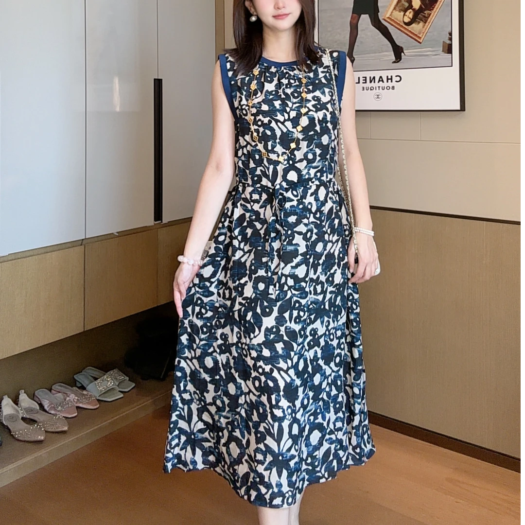 【丝芙玉禄】（S472）100%真丝双绉甜美裙子桑蚕丝女装真丝连衣裙