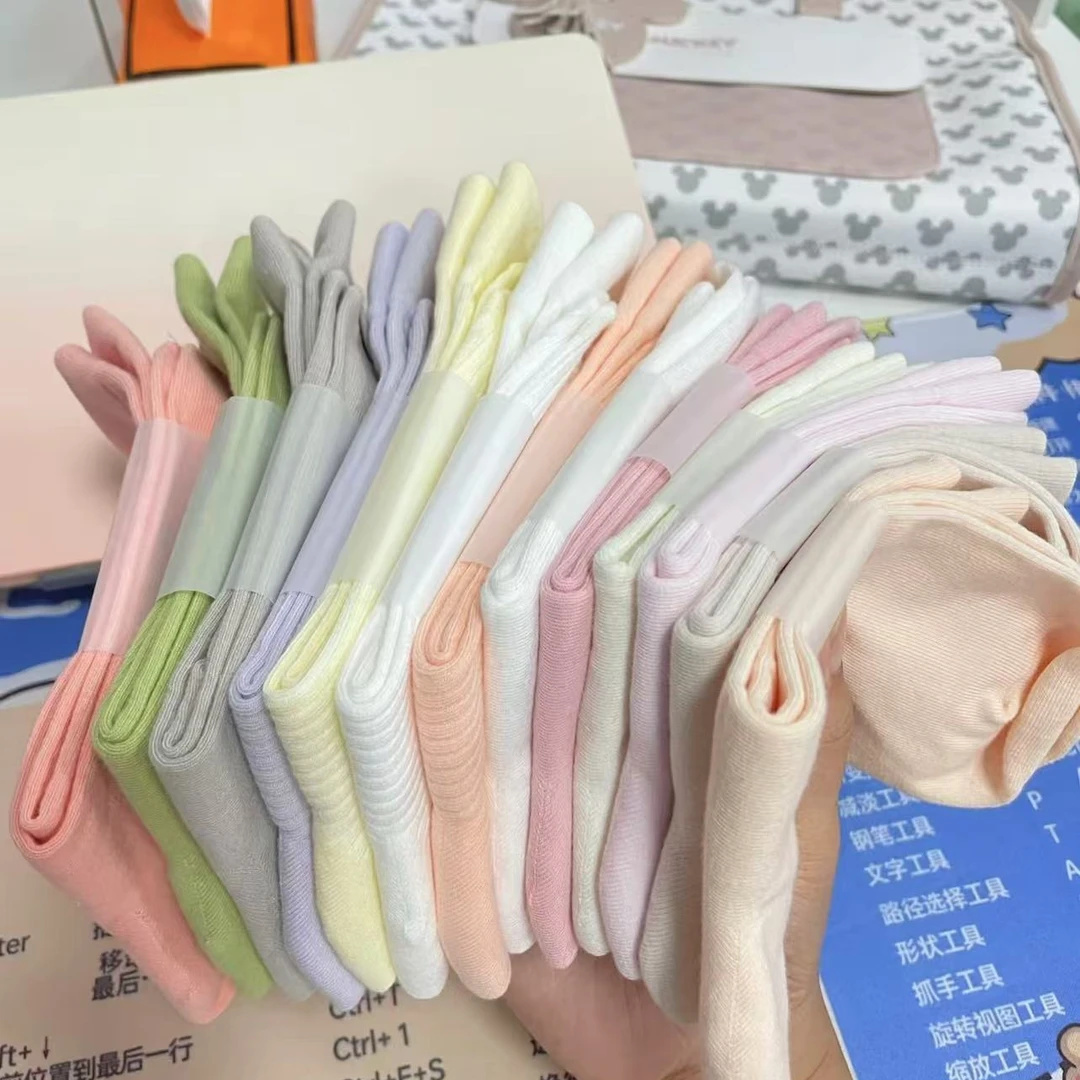 男女四季中筒百搭潮袜ins可爱日系堆堆（直播间为准）