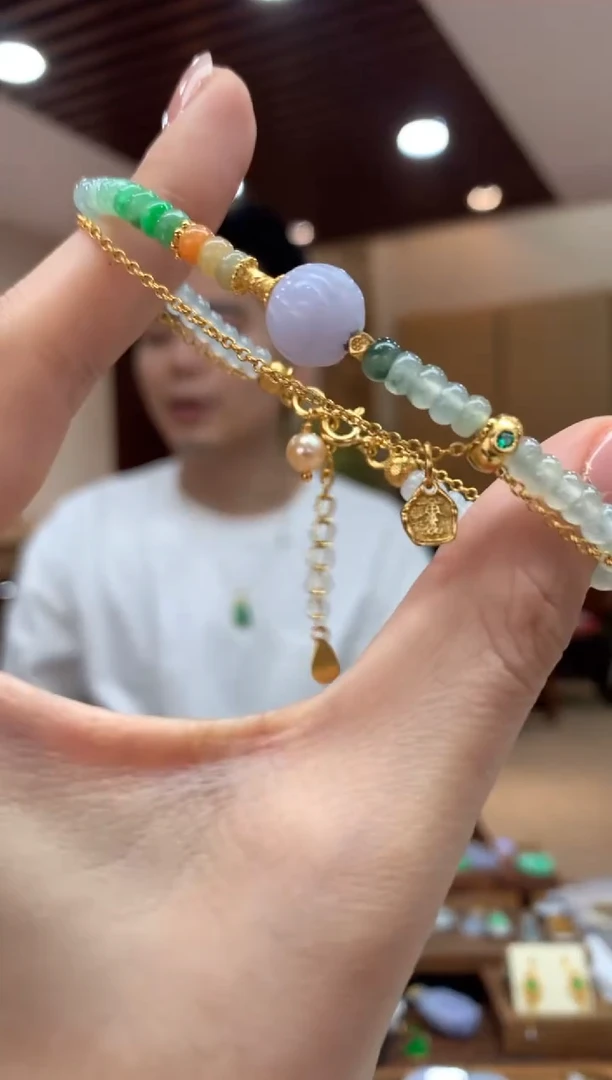 未镶嵌手链翡翠手链