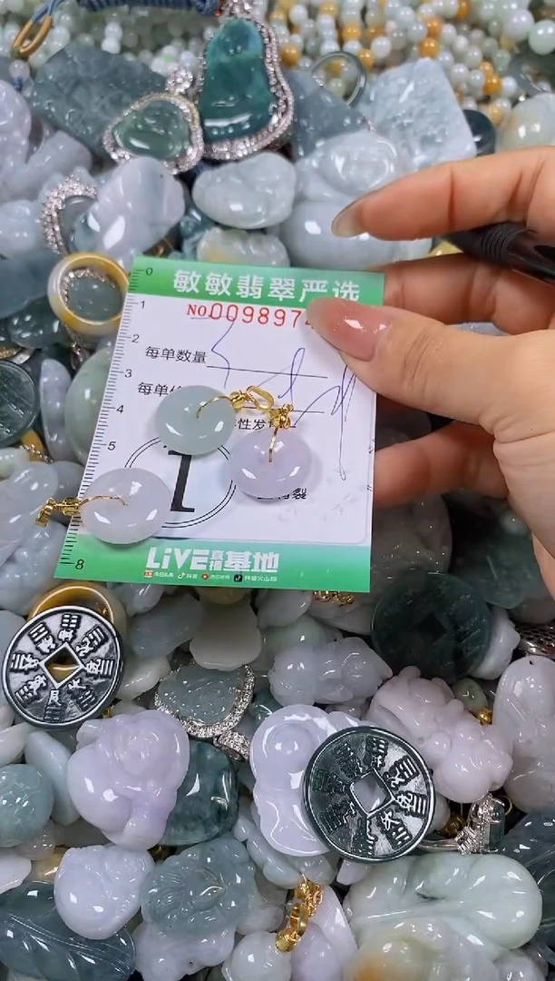 【闪购商品】翡翠颈饰未镶嵌闪购0098974多样性发其一