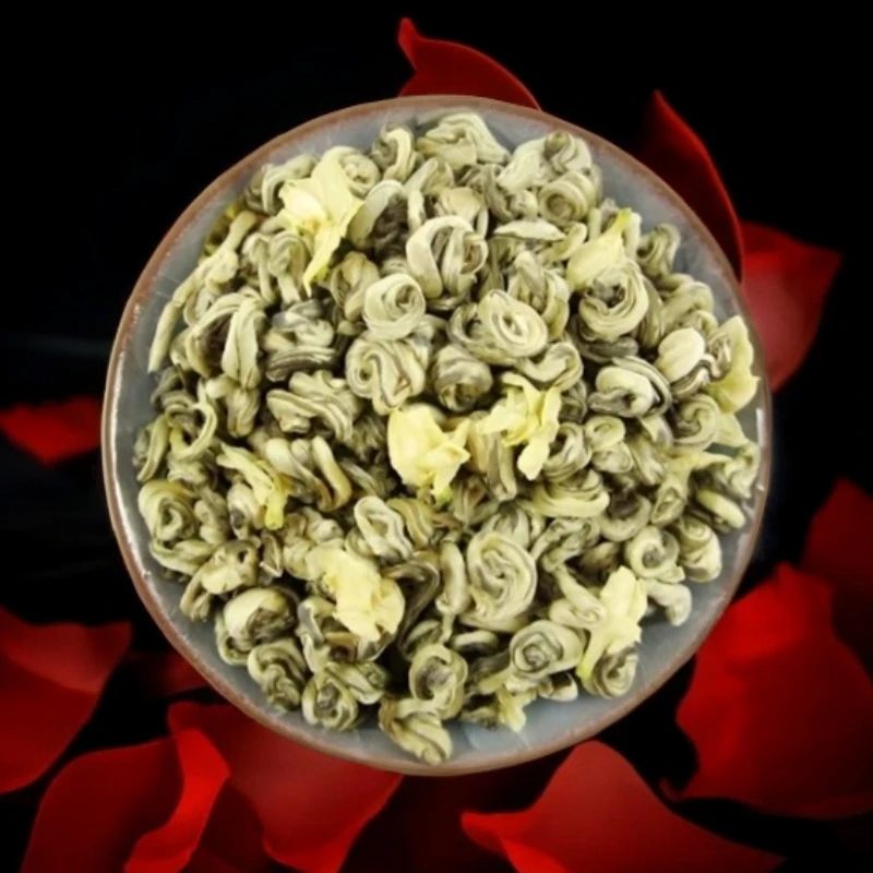 茉莉花茶精品玉螺浓香型耐泡口粮茶