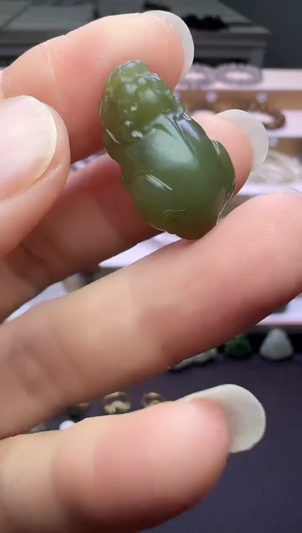 颈饰未镶嵌和田玉21号链接约卡23*14*9